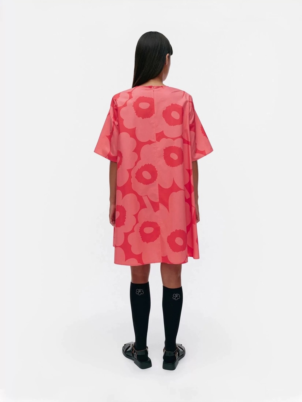Marimekko Kukkiva Unikko Dress,M L - Picture 3 of 8